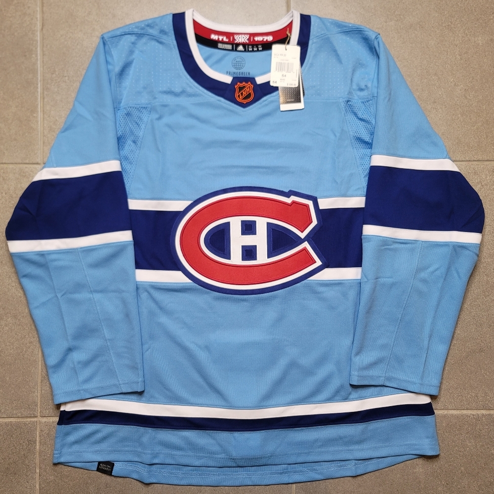 Montreal Canadiens Reverse Retro 2.0 NHL Adidas Hockey Jersey - blank